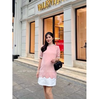 Váy dạ hồng baby