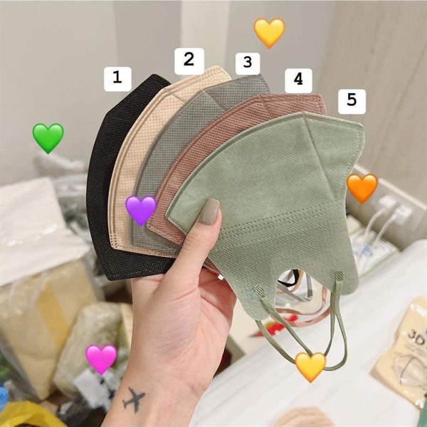 KHẨU TRANG 3D GÓI 10C
