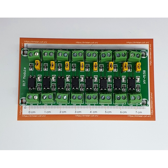 PC817 Mạch opto cách ly 8 kênh