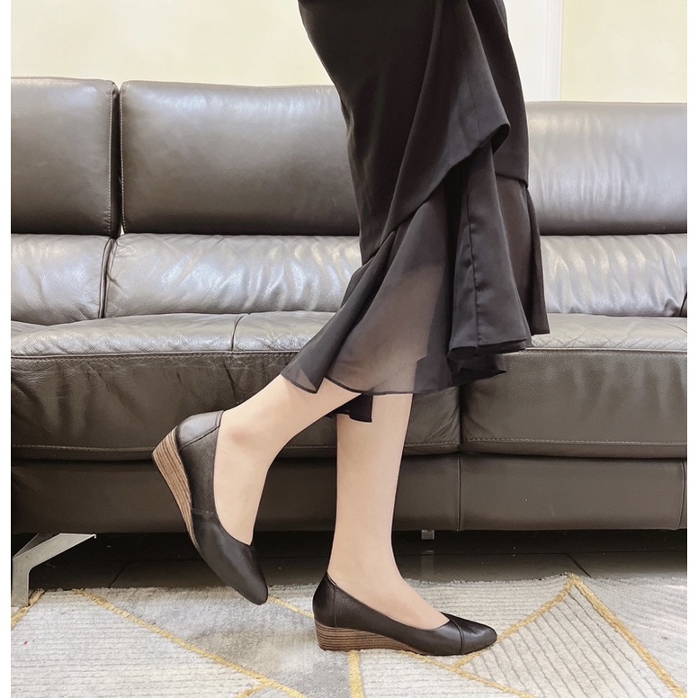 Giày đế xuồng da thật - 2097