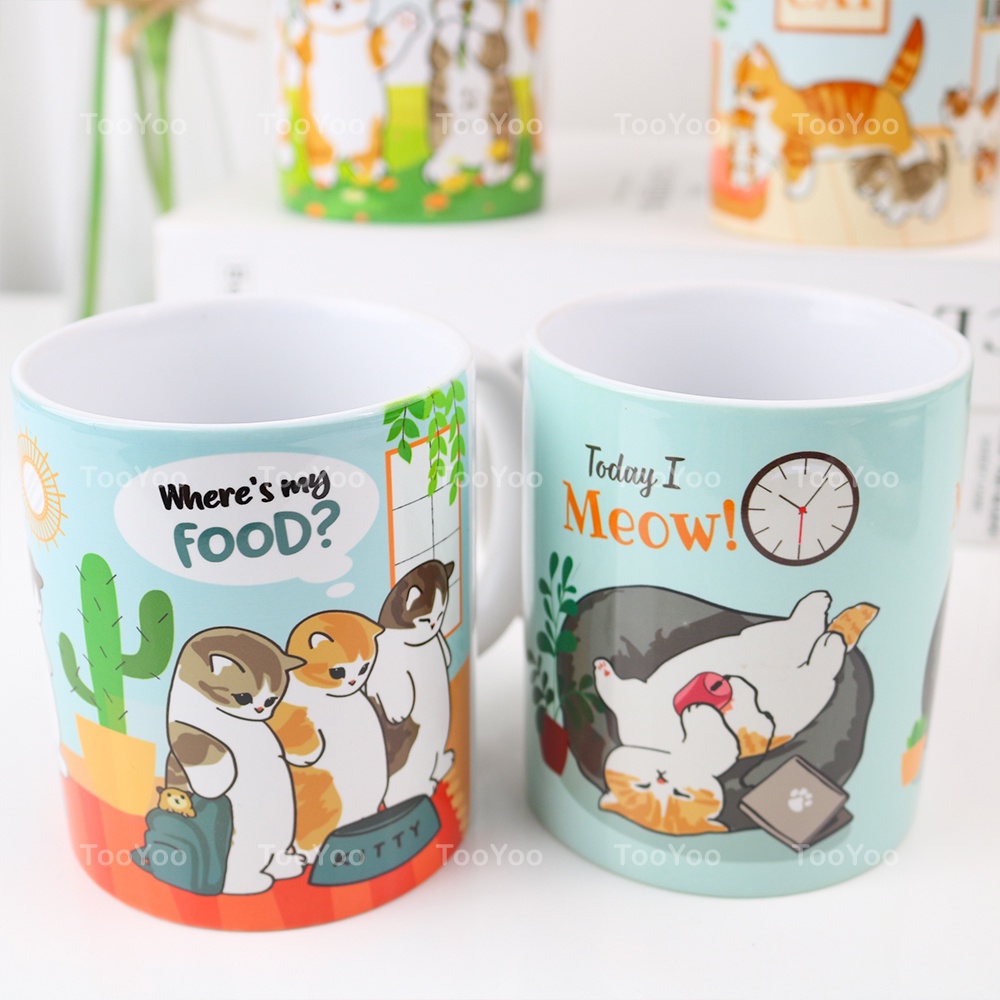Ly sứ mèo dễ thương cute TooYoo TY0351