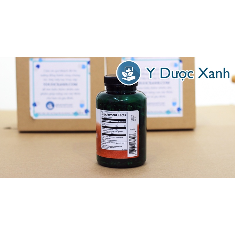 SWANSON EVENING PRIMROSE OIL, 100 viên, Hỗ trợ cân bằng nội tiết tố