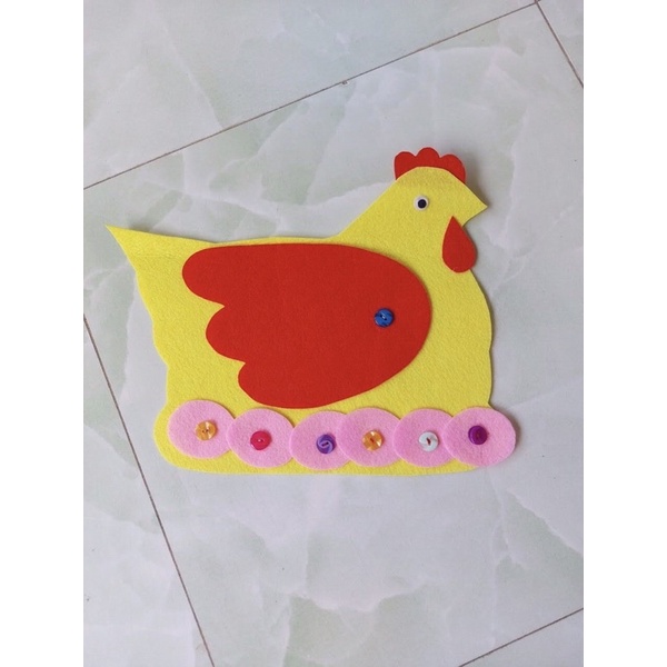 Kỹ năng cài khuy, đan, buột…cho trẻ mầm non kích thước 25cm x 25cm