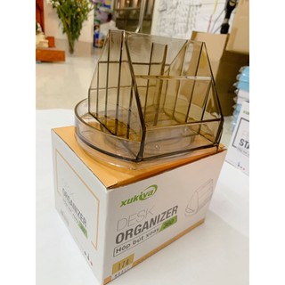 Kệ bút viết xoay 360 độ mica xukiva 174