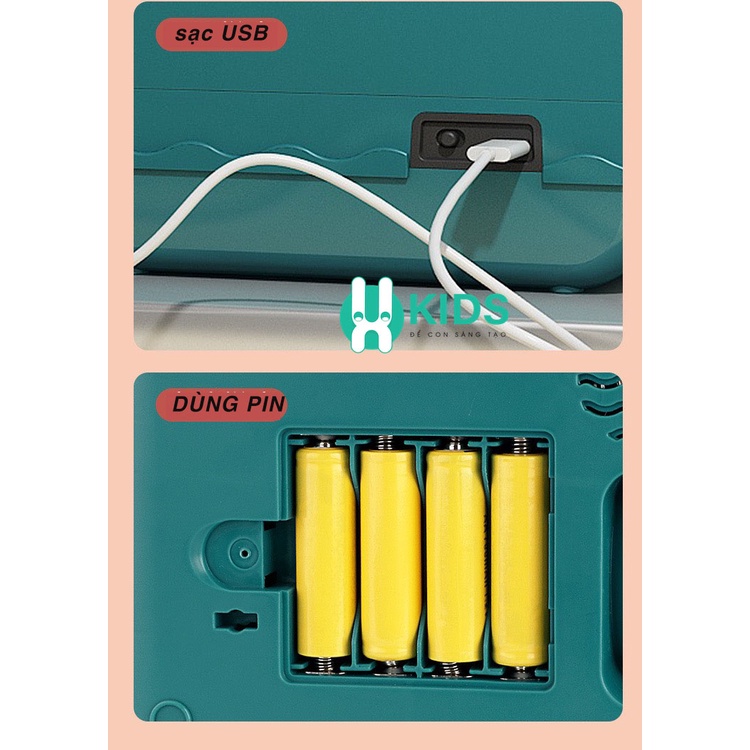 Đồ chơi máy gắp gấu bông cỡ lớn phiên bản mới có đèn LED nhạc vui nhộn, đếm thời gian kèm sẵn 10 thú bông 10 bóng cho bé