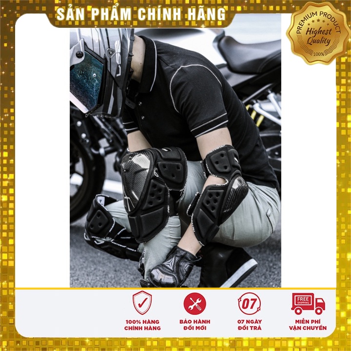 Giáp tay chân carbon MOTOWOLF MDL1019