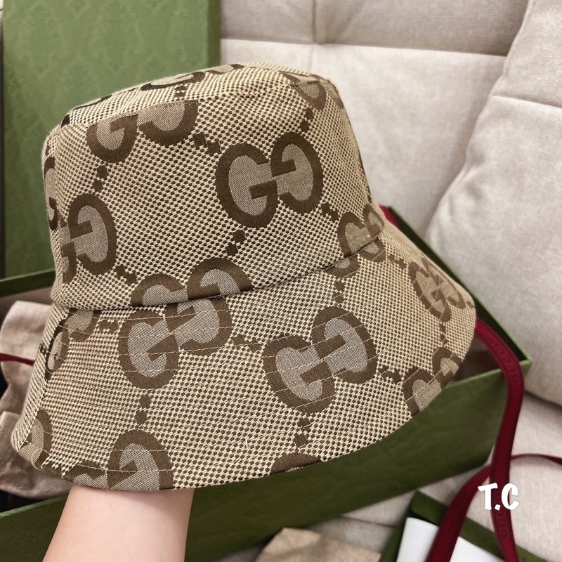 Combo Nón cặp tình nhân Gucci - GC Basic vải kaki dày đẹp chuẩn thời trang