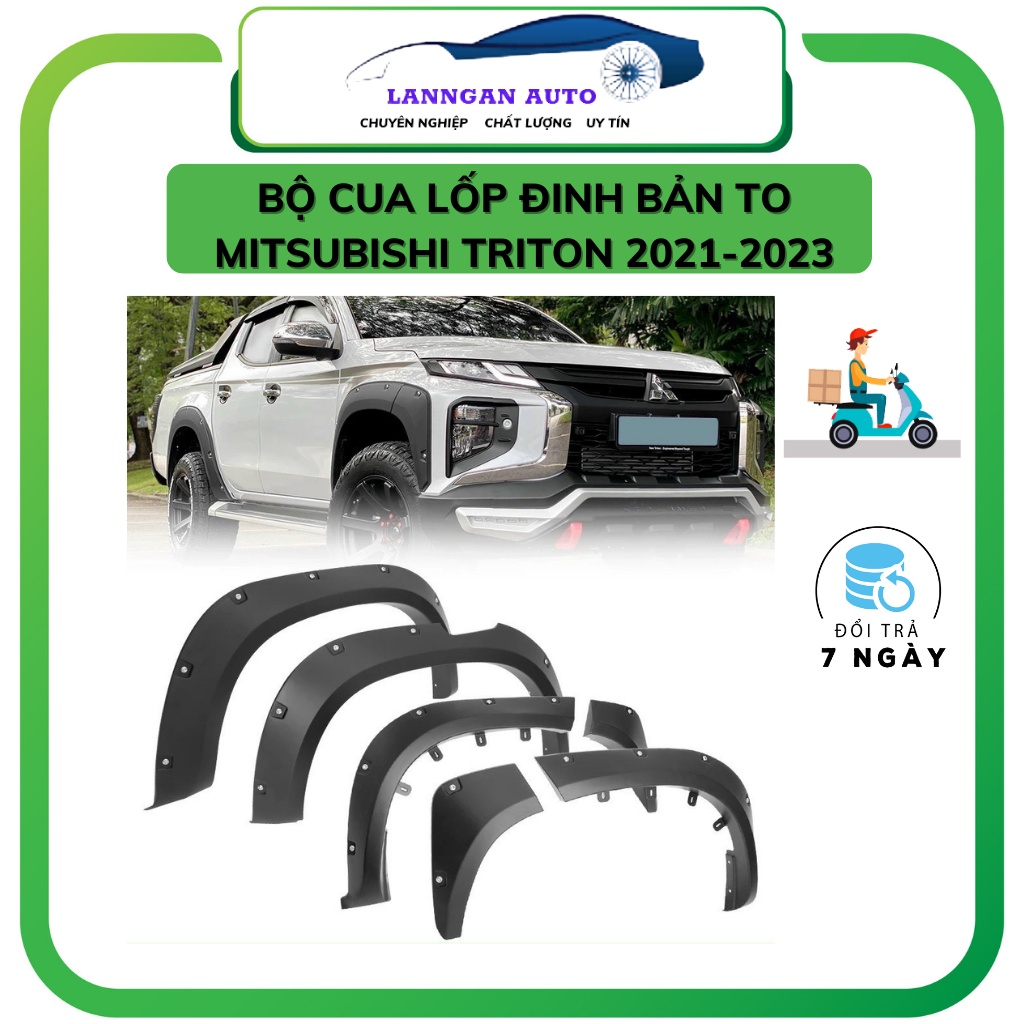 Bộ Cua Lốp Mitsubishi Triton 2019 - 2023, Mẫu Đinh bản to - Cua Lốp Triton 2019 2020 2021 2022