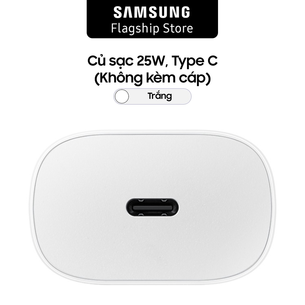 Củ sạc Samsung 25W - Type C (Không kèm cáp)