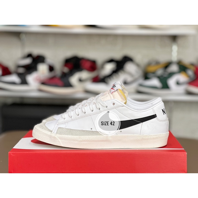 Giày thể thao chính hãng Nike Blazer low 77 vintage 2hand