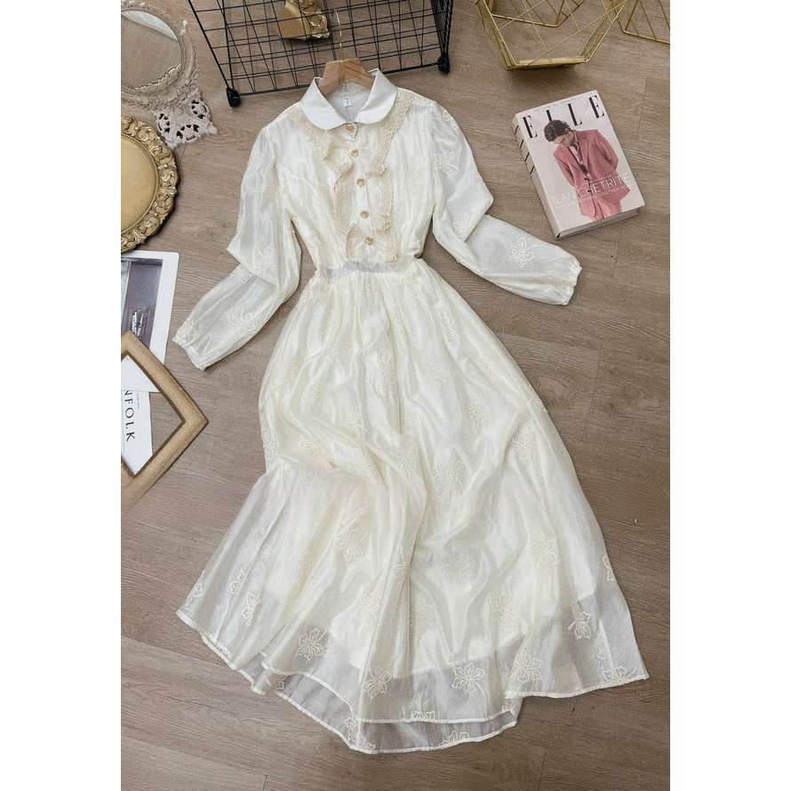 ĐẦM VINTAGE TIỂU THƯ DẠ HỘI