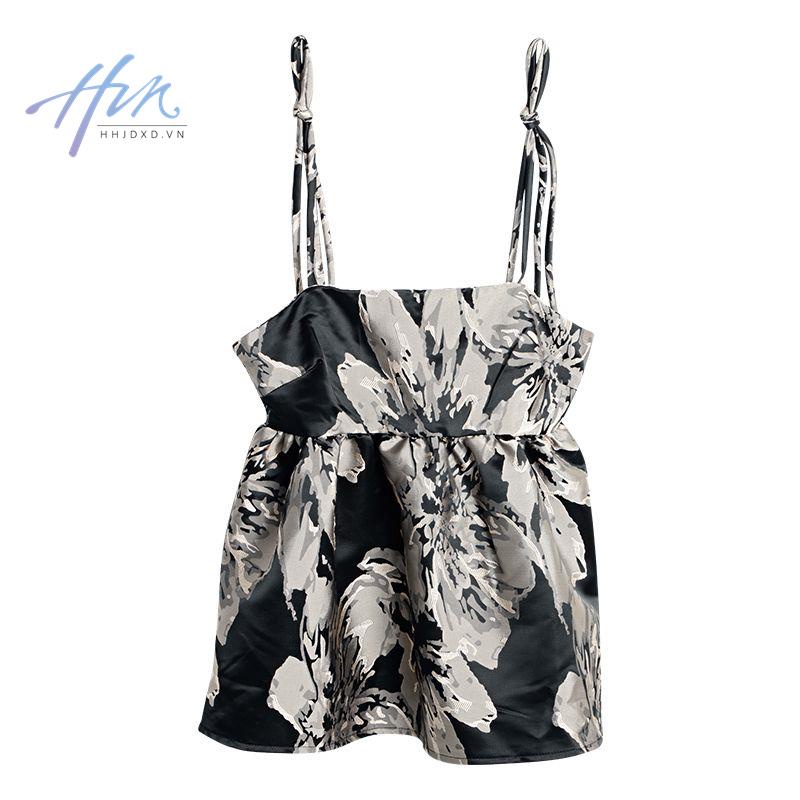 Áo Hai Dây Mùa Xuân Hè 2023 Thắt Nơ Phong Cách Mới Hợp Thời Trang Cho Nữ