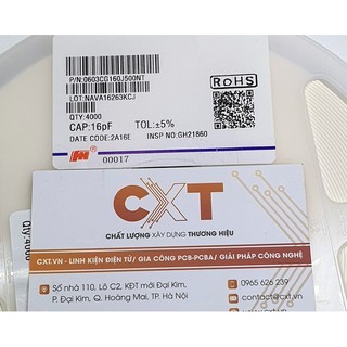 Tụ 0603 50V (10 Chiếc)