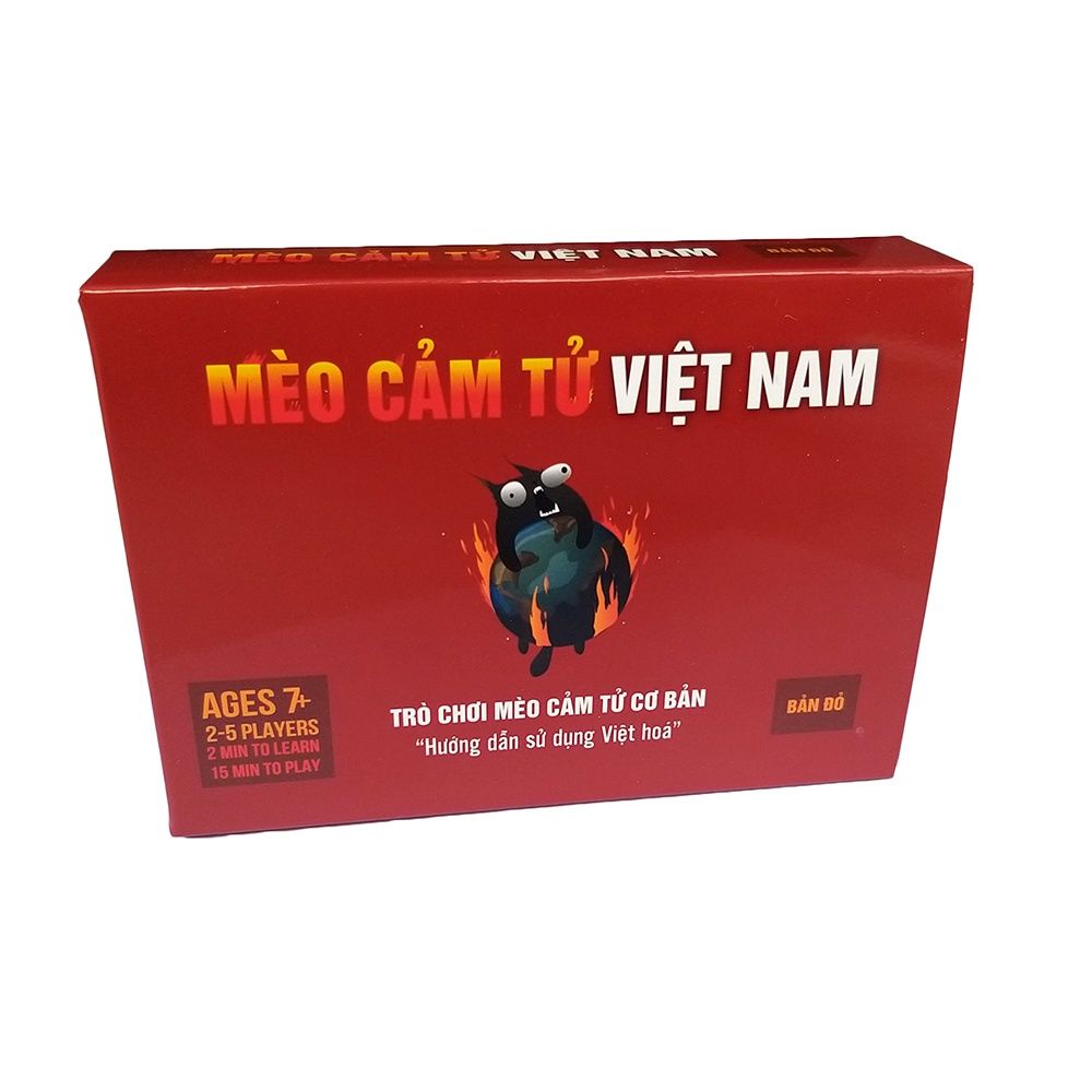 Bài Mèo Cảm Tử Hộp Mềm Giá rẻ 7+ Bản Song Ngữ