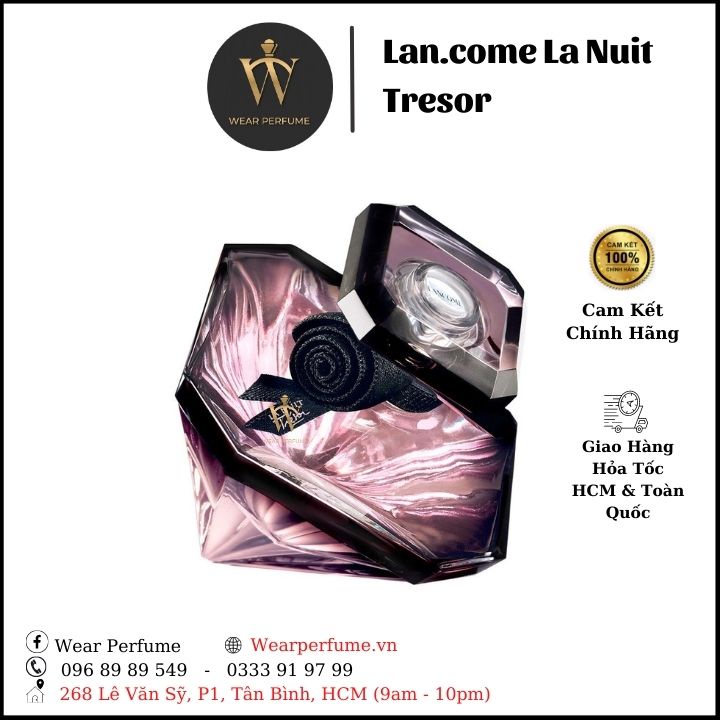 Nước hoa nữ Lancome La nuit Tresor EDP (Chuẩn Auth)