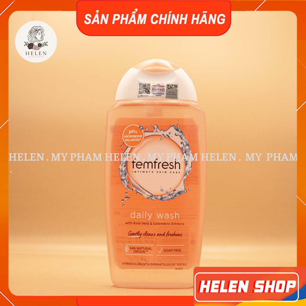 Dung Dịch Vệ Sinh Phụ Nữ femfresh Daily Active Wash 250ML