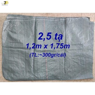 Bao tải dứa dày 2,5 tạ (1,2 x 1,75 mét)
