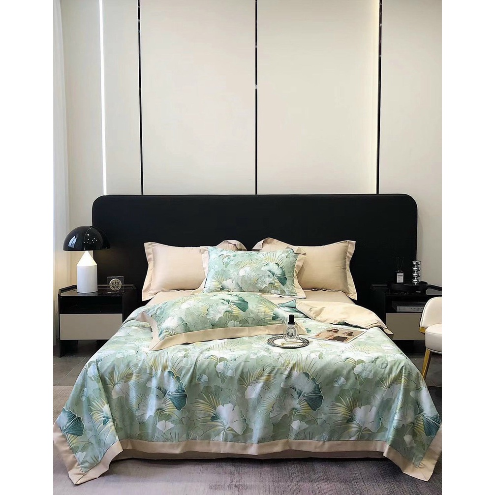 Chăn hè lụa lạnh thái lan Tencel trần bông nhập khẩu 2mx2m2 - [tieumanthau.vn]