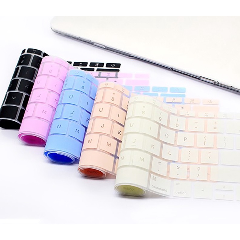 Miếng Lót Phủ Bàn Phím Silicon Cho Macbook - Nhiều Màu (US)