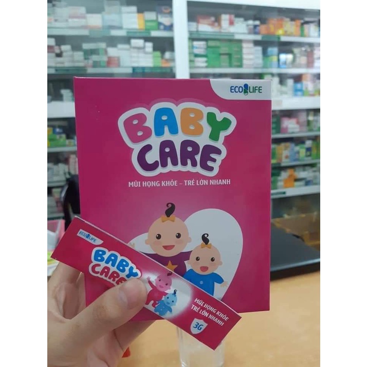 Cốm Baby Care Giúp Họng Khỏe Trẻ Lớn Nhanh,Tăng Cường Sức Khỏe,Đề Kháng Đường Hô Hấp