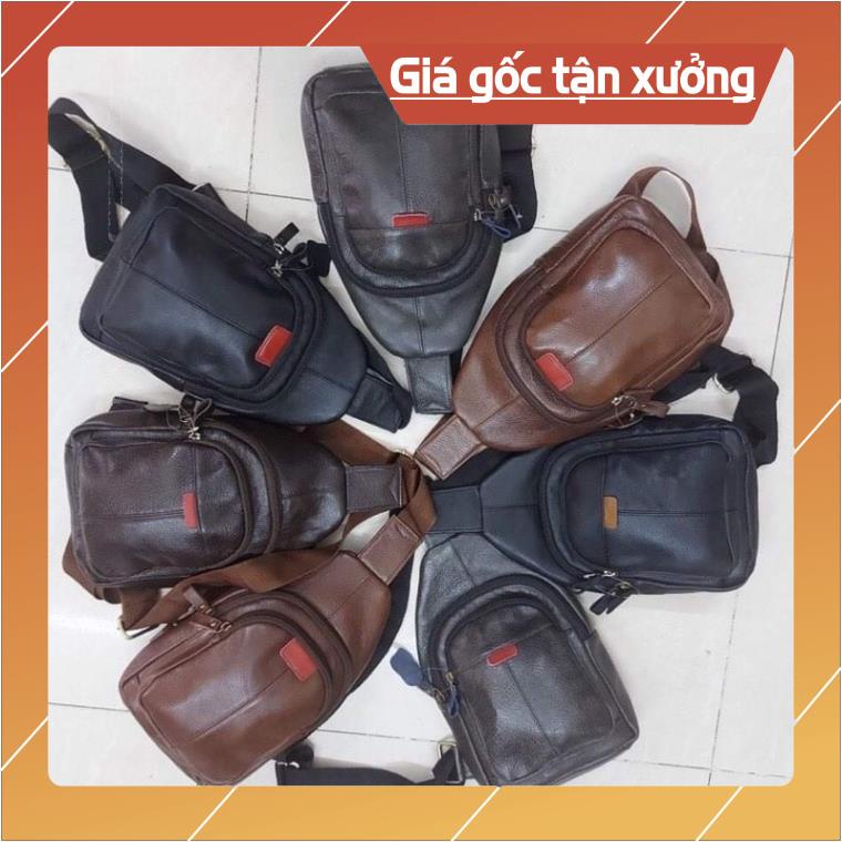 Túi chéo da bò thật 100%. BH 99 năm