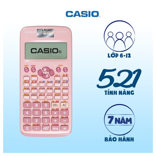 Máy Tính Casio FX-580 VNX Hàng Chính Hãng Bảo Hành 7 Năm