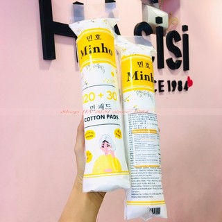 Bông tẩy trang minho cotton pads 150 miếng