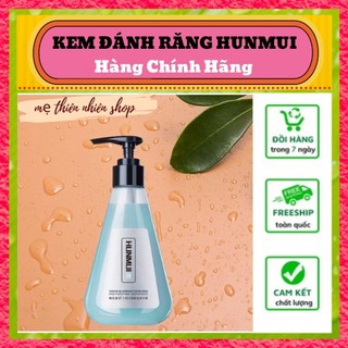 Kem đánh răng hunmui giúp trắng răng giảm ố vàng hết hôi miệng, kem đánh răng
