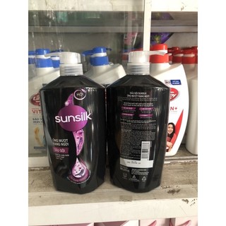 Dầu gội Sunsilk 900g (Màu Đen, màu vàng)