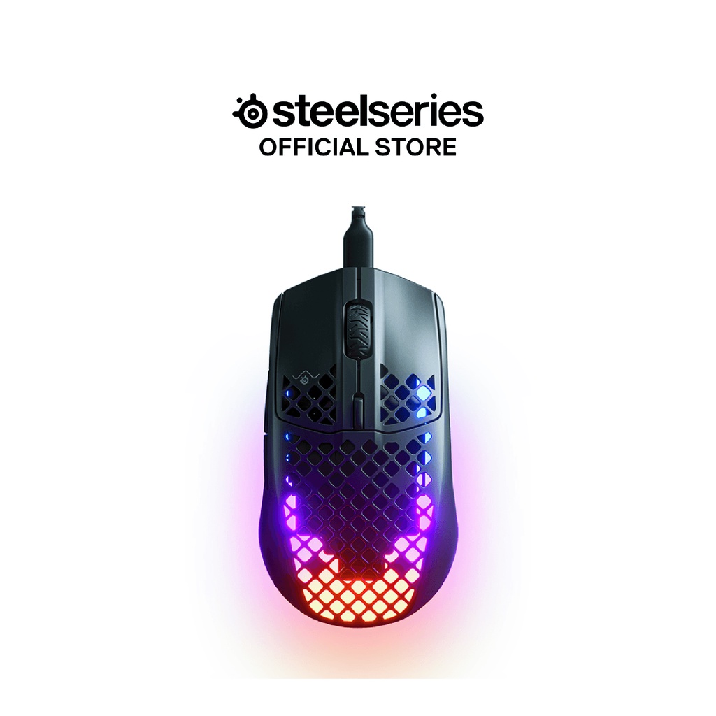 Chuột game Steelseries Aerox 3 RGB có dây & không dây