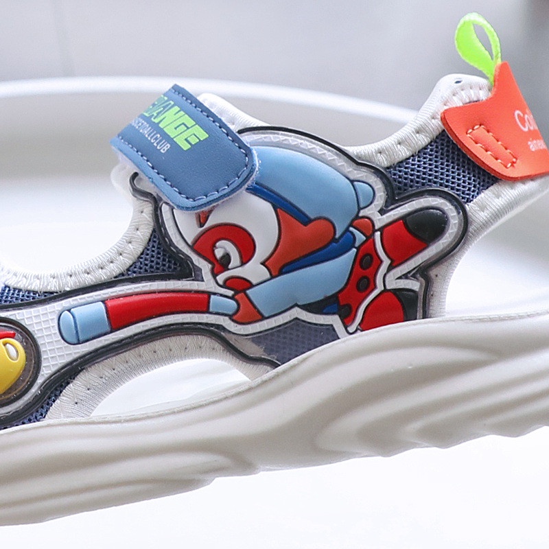 Sandal bé trai bé gái- Dép sandal cao cấp hình ngộ nghĩnh đáng yêu đế mềm chống trơn trượt