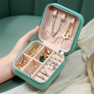 Hộp Đựng Trang Sức Mini Bọc Da Cao Cấp