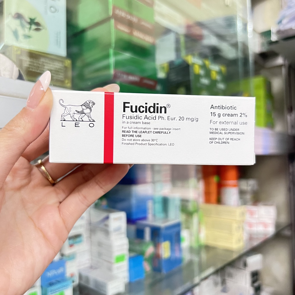Kem bôi da fucicort/fucidin/fucidin H