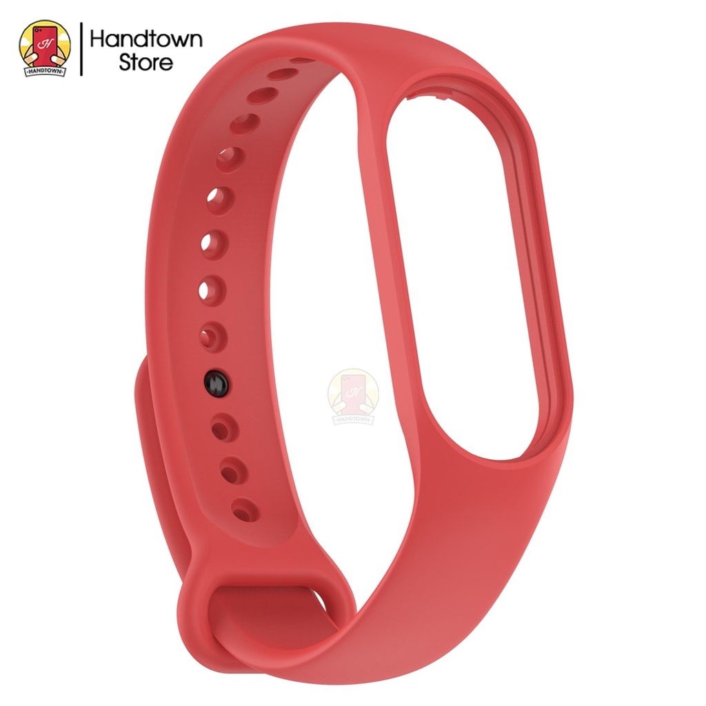 Dây Đeo Silicon Thay Thế Cho Đồng Hồ Thông Minh Xiaomi Mi Band 5 6 7 Miband 5 6 7 Silicon Dẻo Handtonw