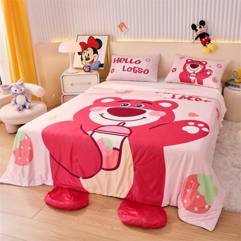 Chăn thun lạnh Disney cho bé yêu