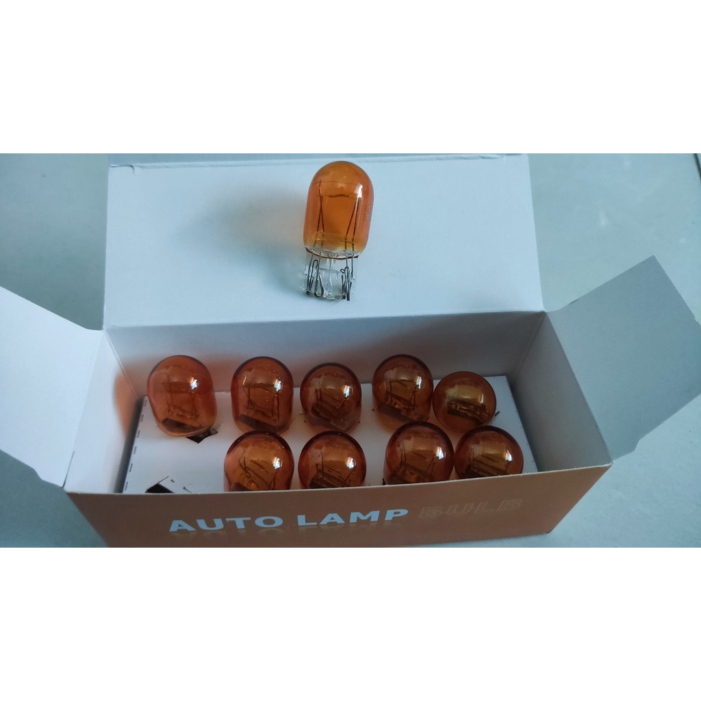 Bóng đèn halogen t20 w21w ,bóng ghim 12v giá tốt chính hãng dùng ô tô , xe tải 1 bóng