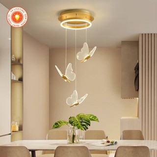 Đèn trần,đèn thả trần 3 cánh bướm đơn giản tinh tế - 3 chế độ màu - Bảo hành 24 tháng