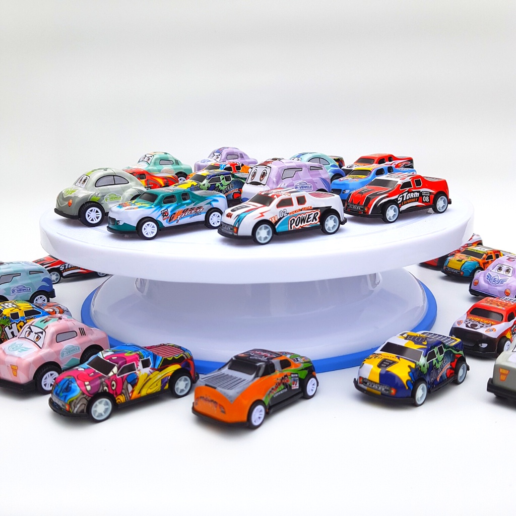 30 chiếc Ô Tô Mini, Oto kim loại nhiều màu sắc hot Trend dành cho Bé .ĐTCA