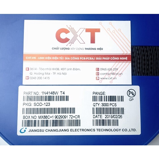 1N4148W T4 Diode SOD123/1206 (10c)