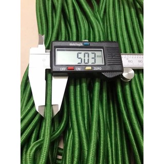Dây dù tròn 5 ly - màu xanh - nặng 1kg
