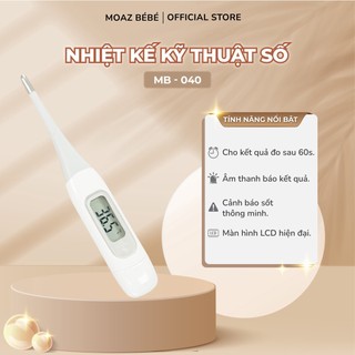 Nhiệt kế kỹ thuật số mb040 moaz bébé mb-040