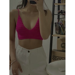 Chechi Top - Áo len handmade - ẢNH THẬT