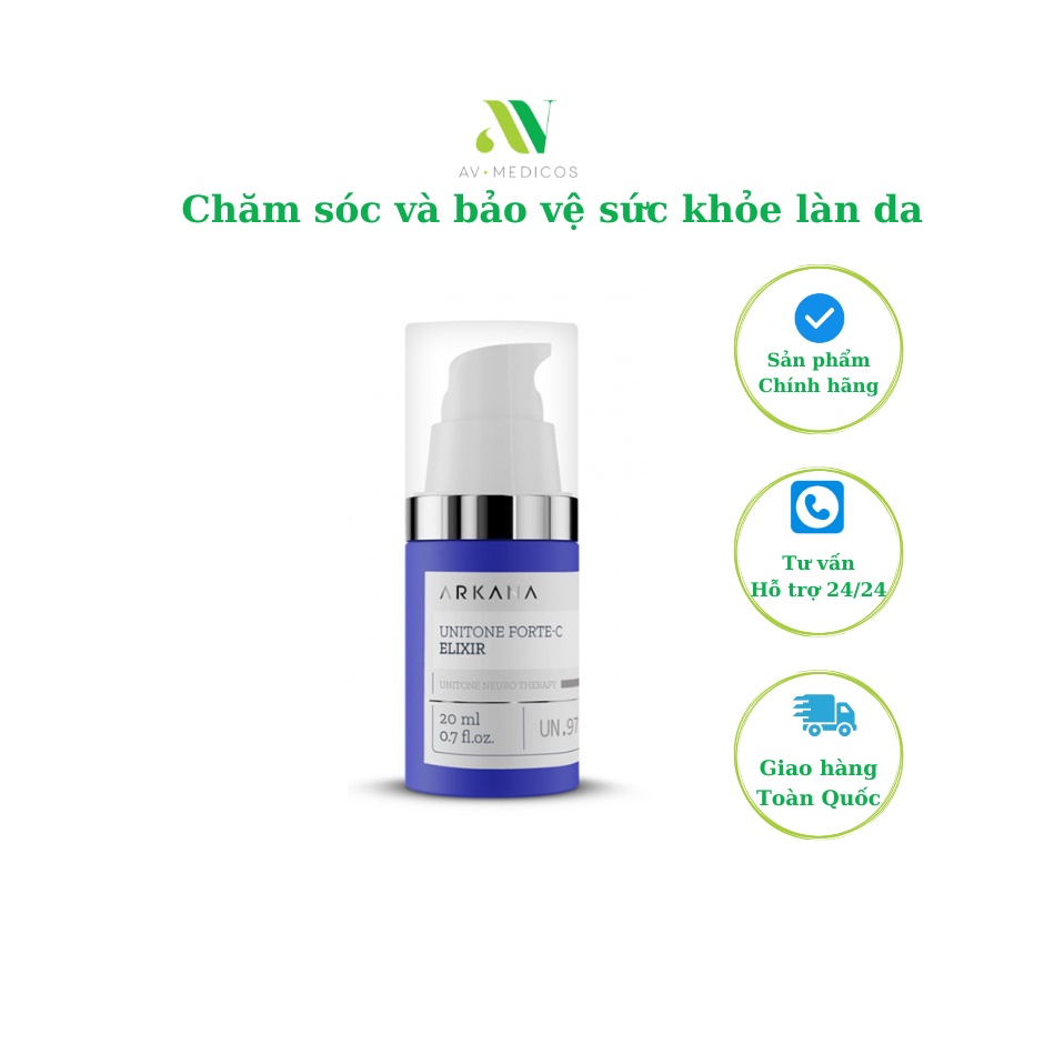 ARKANA Tinh chất Vitamin C Unitone Forte C Elixir trắng da, mờ thâm nám