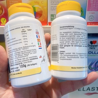 VIÊN DẦU CÁ FISCHOL OMEGA3 1000MG - WARNKE