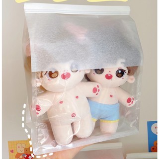 [SẴN] Túi đựng doll 10cm 15cm 20cm - Túi đựng outfit doll 10cm 15cm 20cm