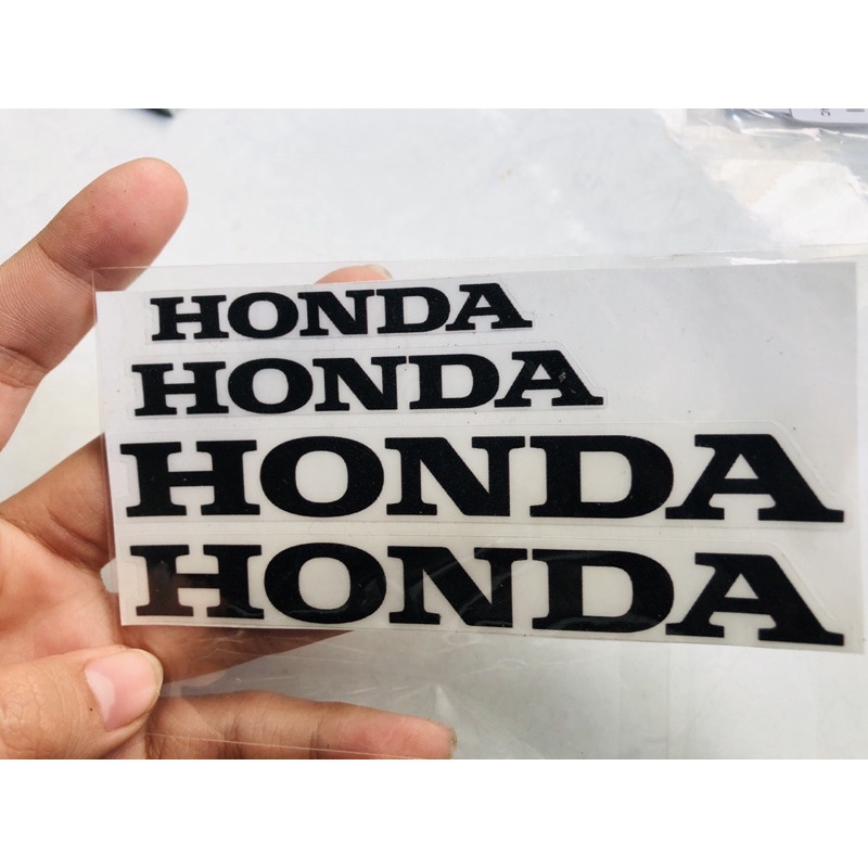 Bộ Chữ Honda Yếm Wave Decal in