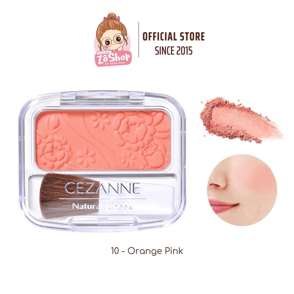 Phấn Má Hồng Cezanne Natural Cheek