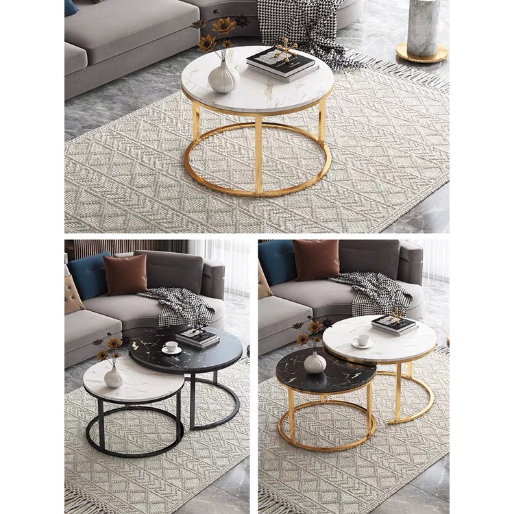 Đơn tỉnh ib shop - Bàn trà NC House mặt đá vân mây, khung sắt nan đơn thép sơn tĩnh điện cao cấp, sang trọng | BigBuy360 - bigbuy360.vn