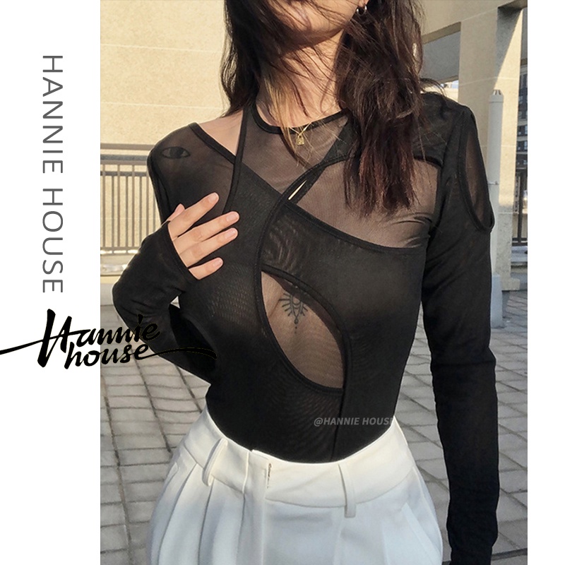Hannie-phụ Nữ ABG Bodysuit Mỏng Gợi Cảm