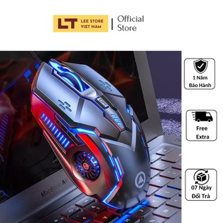 Chuột gaming wireless 2.4GHz laptop Tự động đổi màu sắc chuột chơi game không dây, chất liệu cao cấp, chuột chơi game.